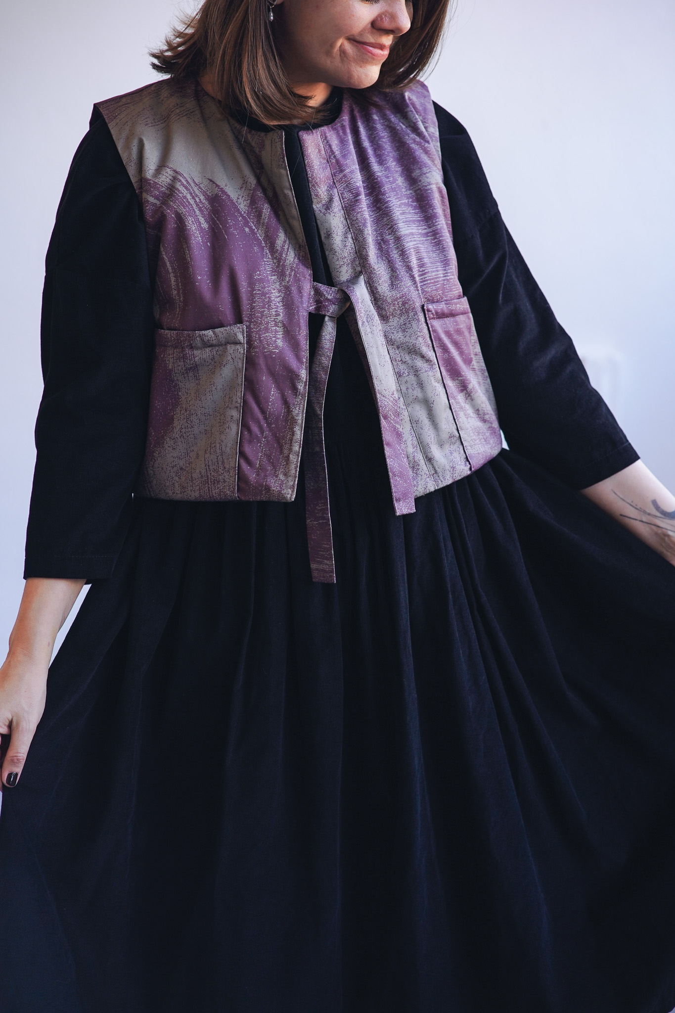Oboustranná Vesta Dusky Rose - foto 1