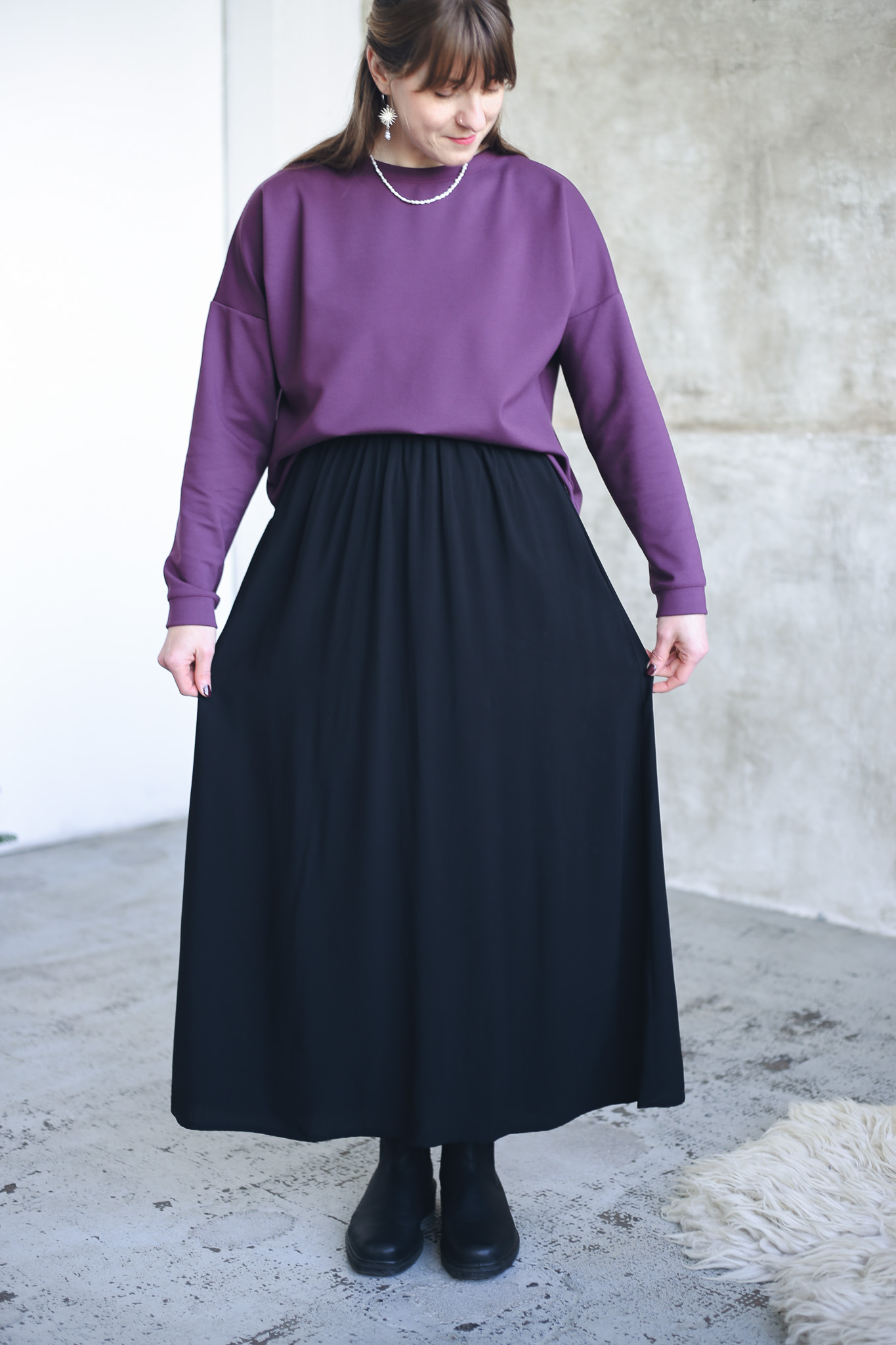 Sukně Long Black - foto 6