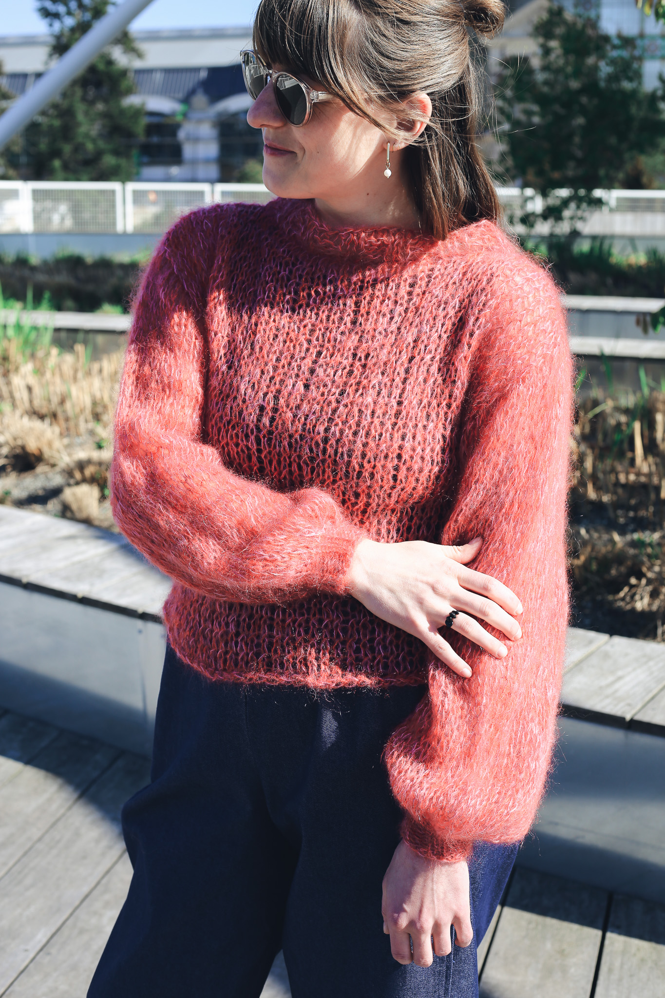 Svetr Cloud Mohair Red - foto 6