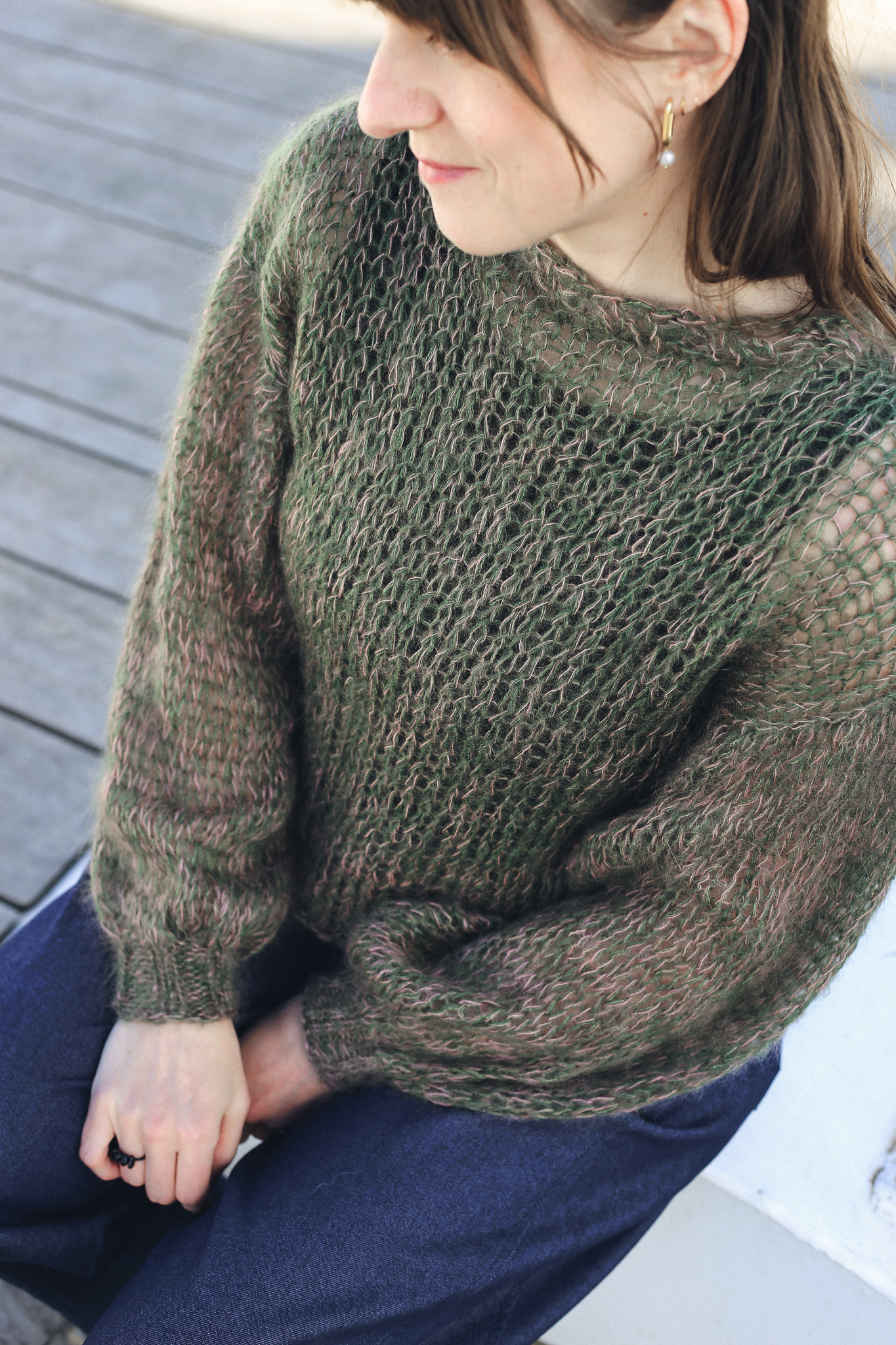 Svetr Cloud Mohair Green - foto 1