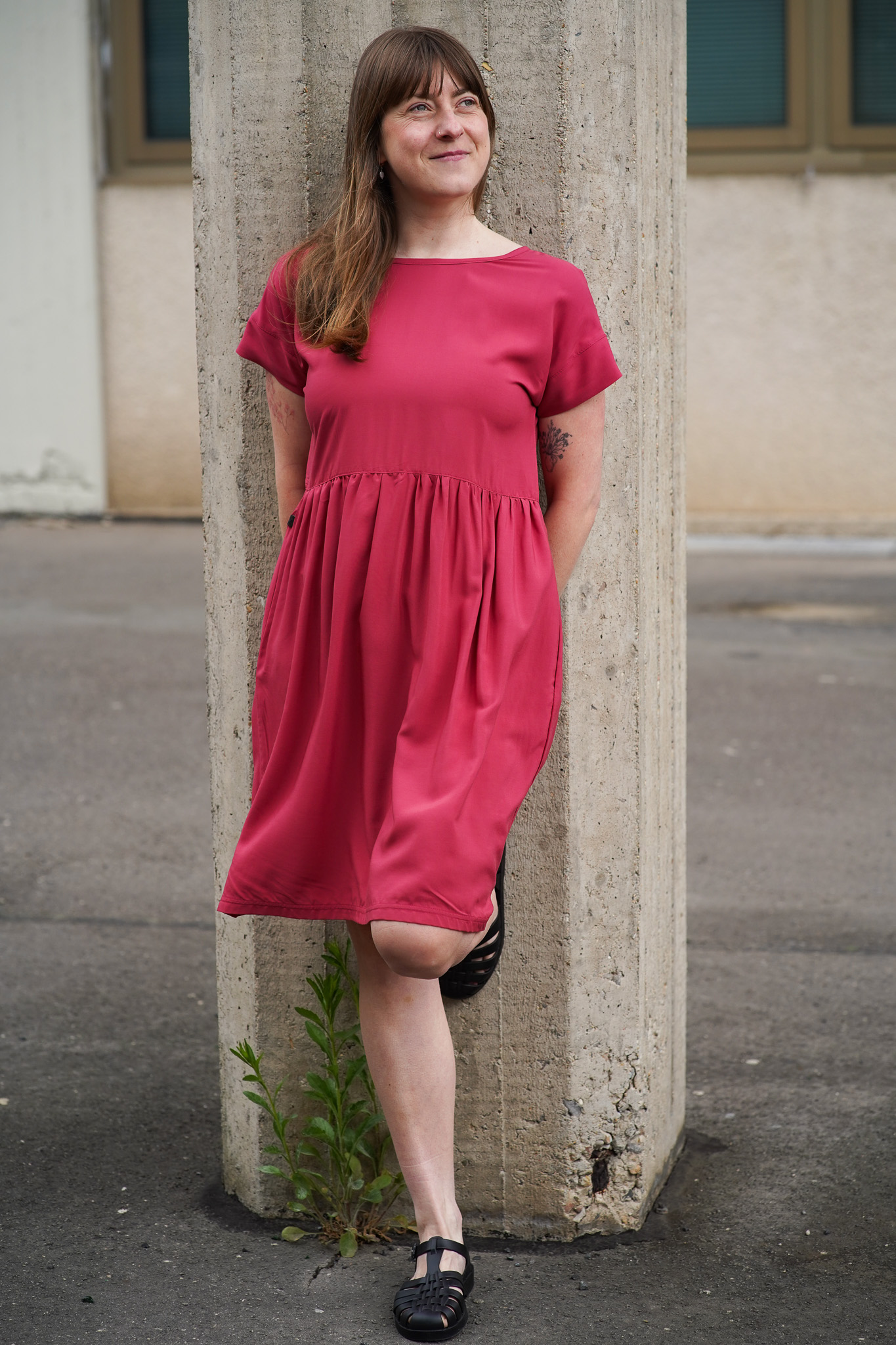 Šaty Simple Rouge - foto 3