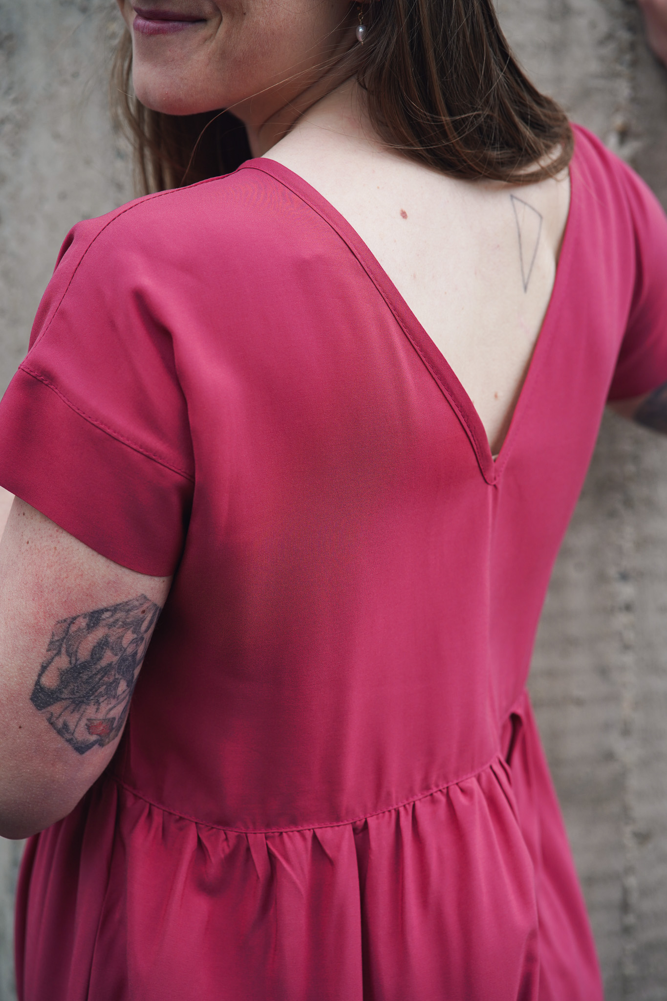 Šaty Simple Rouge - foto 4