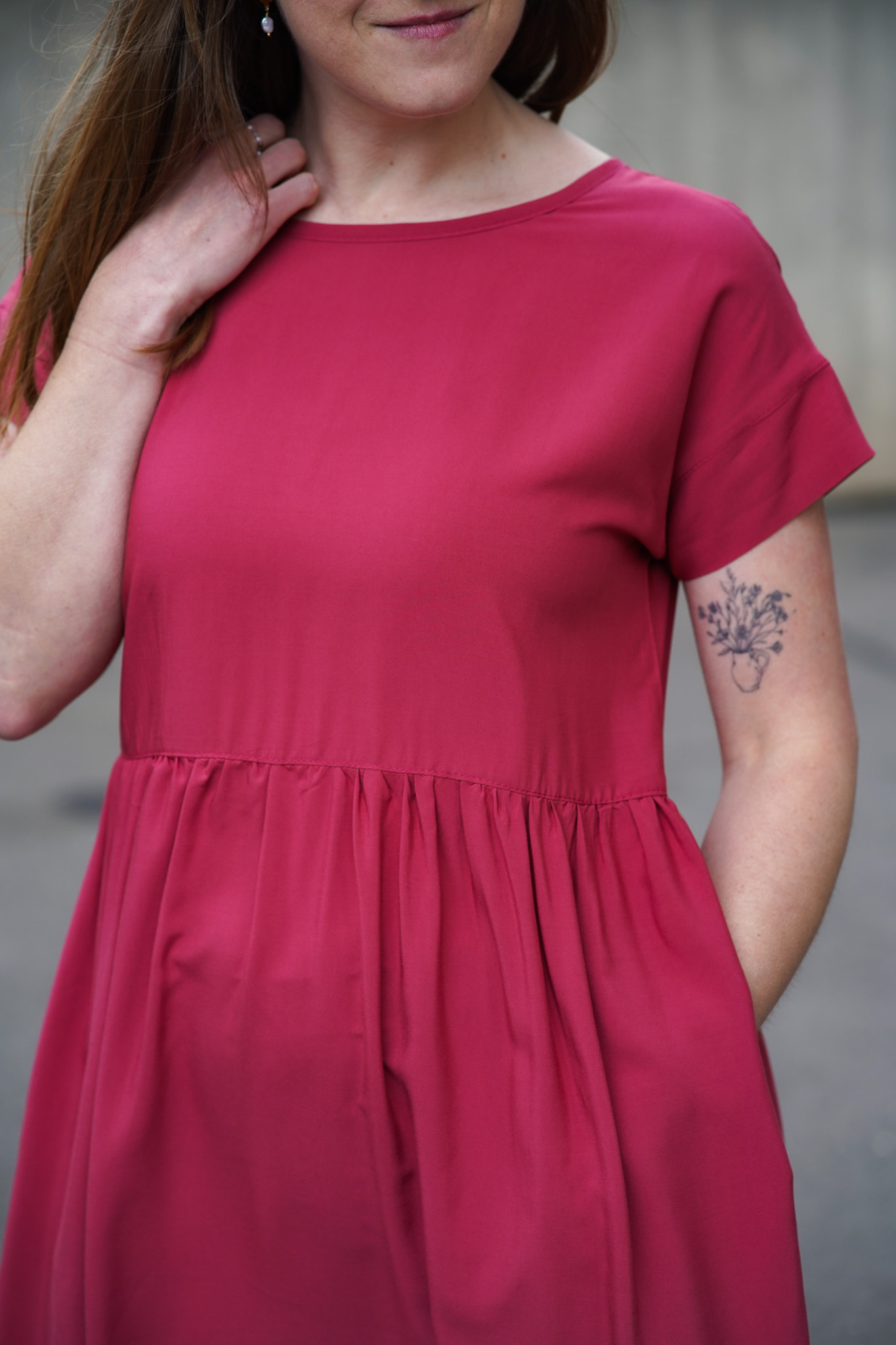 Šaty Simple Rouge - foto 2