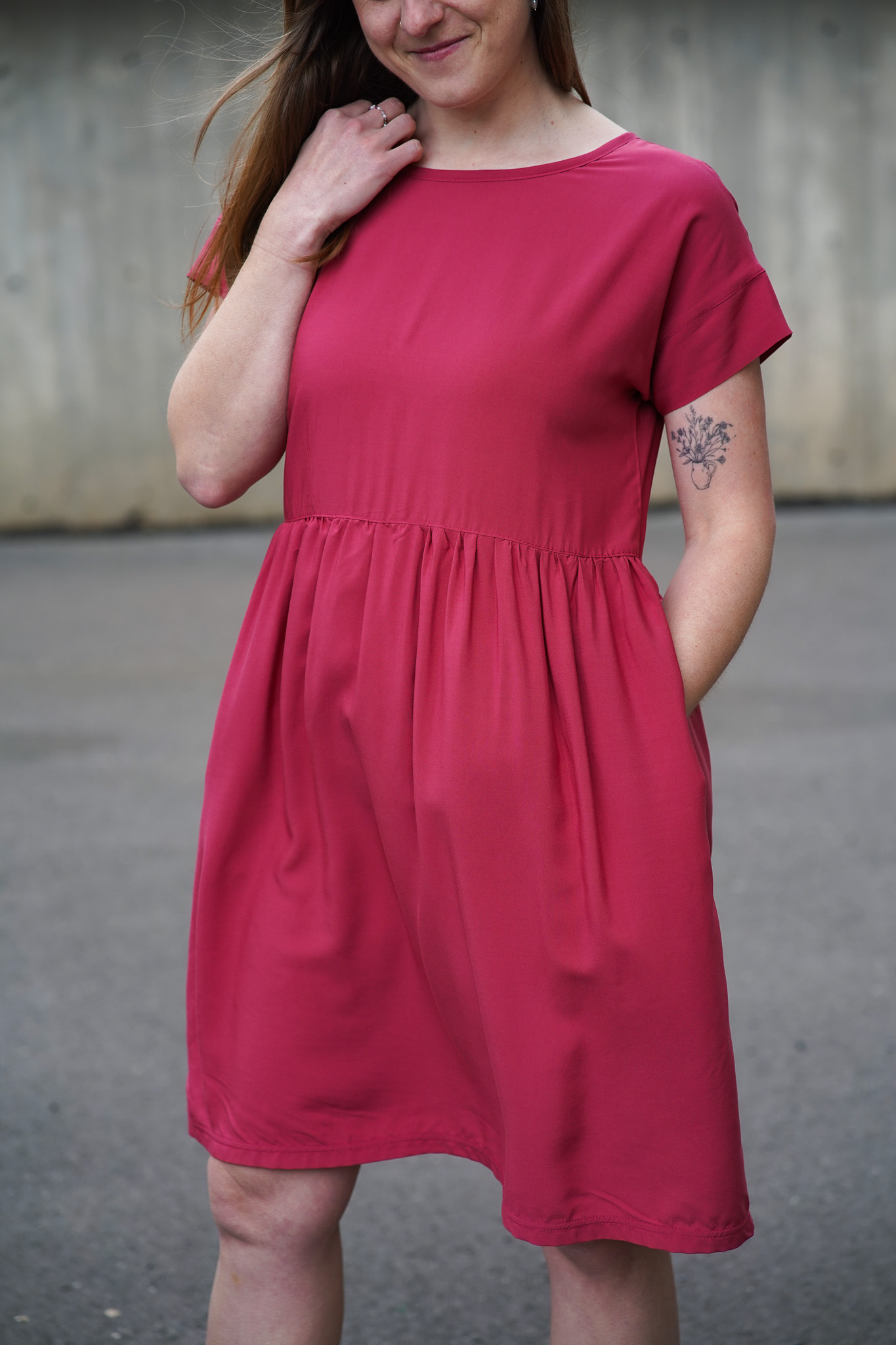 Šaty Simple Rouge - foto 8