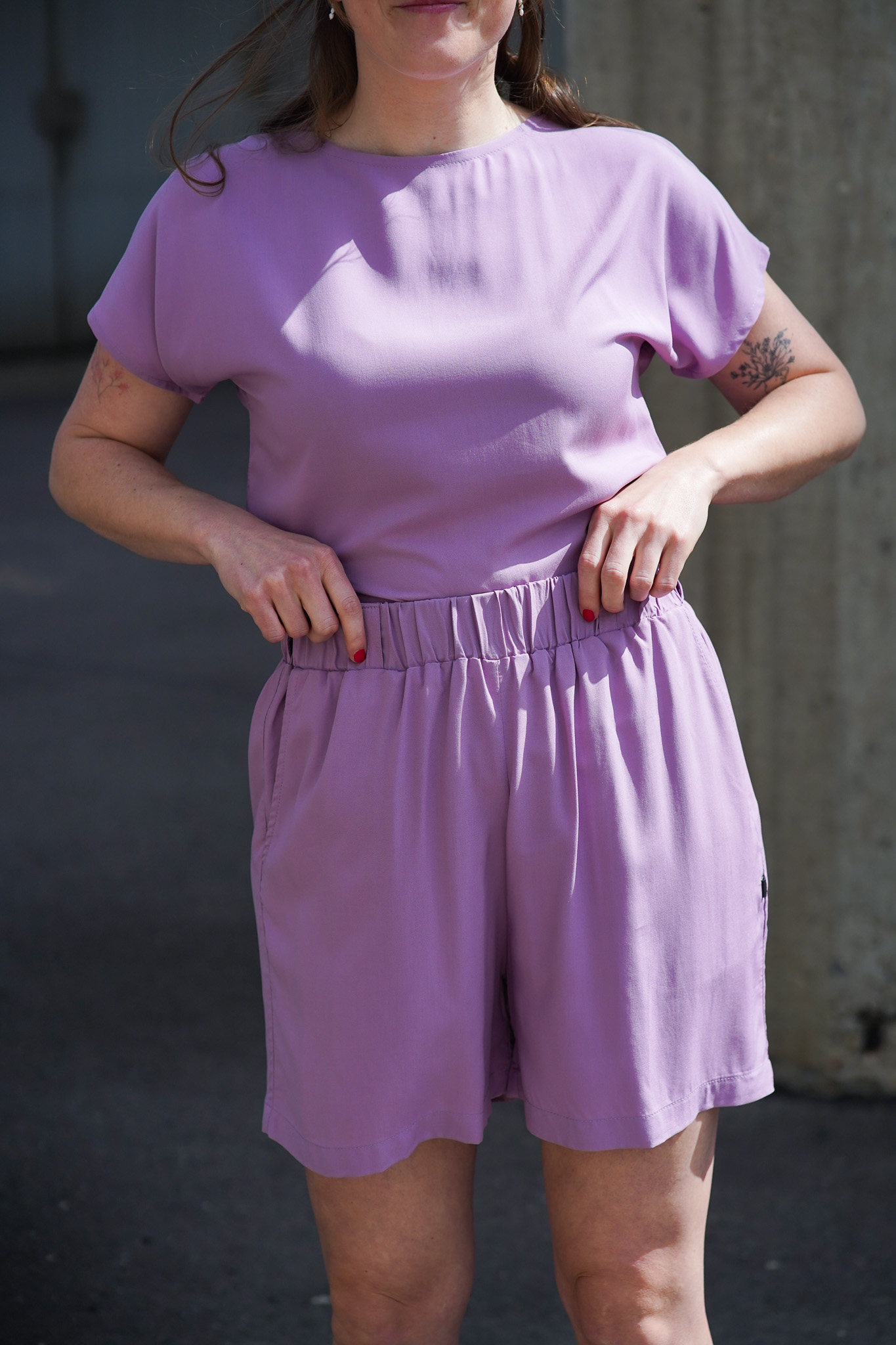 Šortky Lilac - foto 13