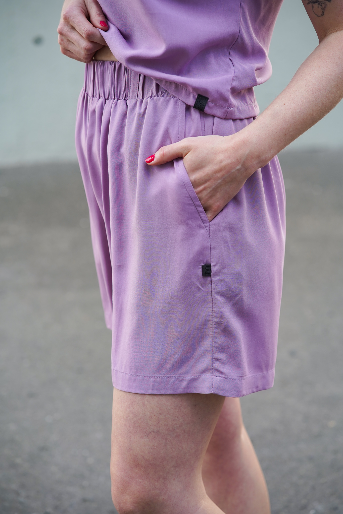 Šortky Lilac - foto 11