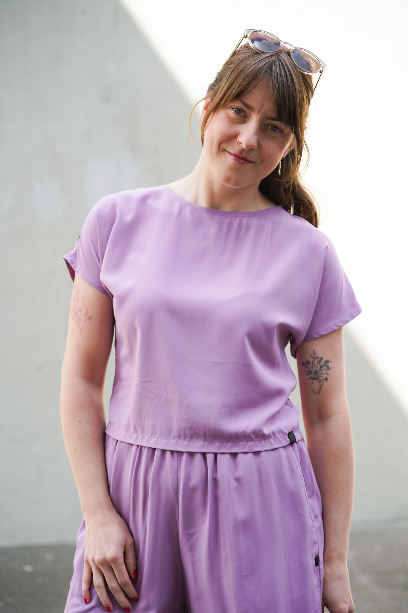 Halenka Crop-top Lilac - foto 6