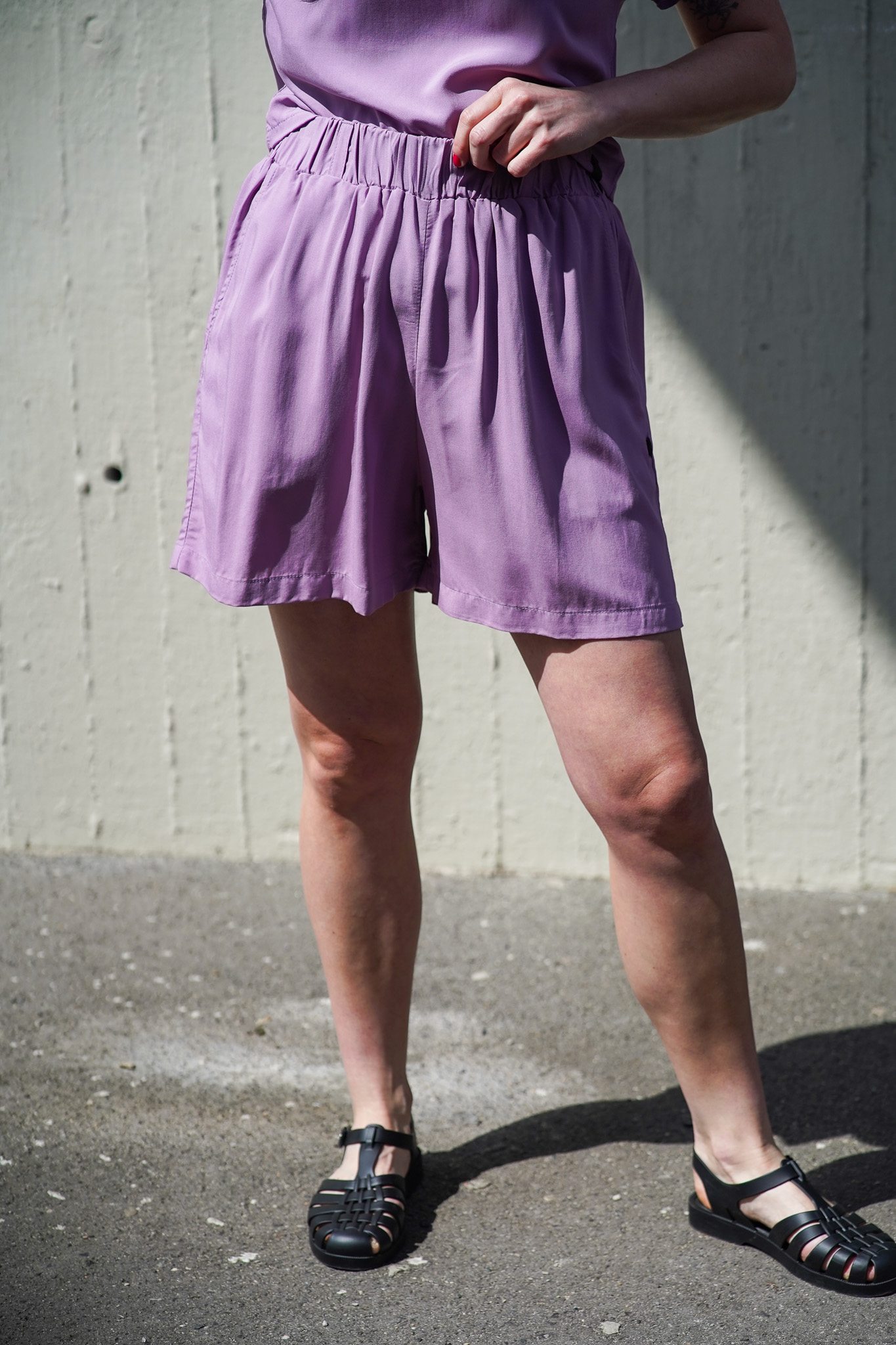 Šortky Lilac - foto 6