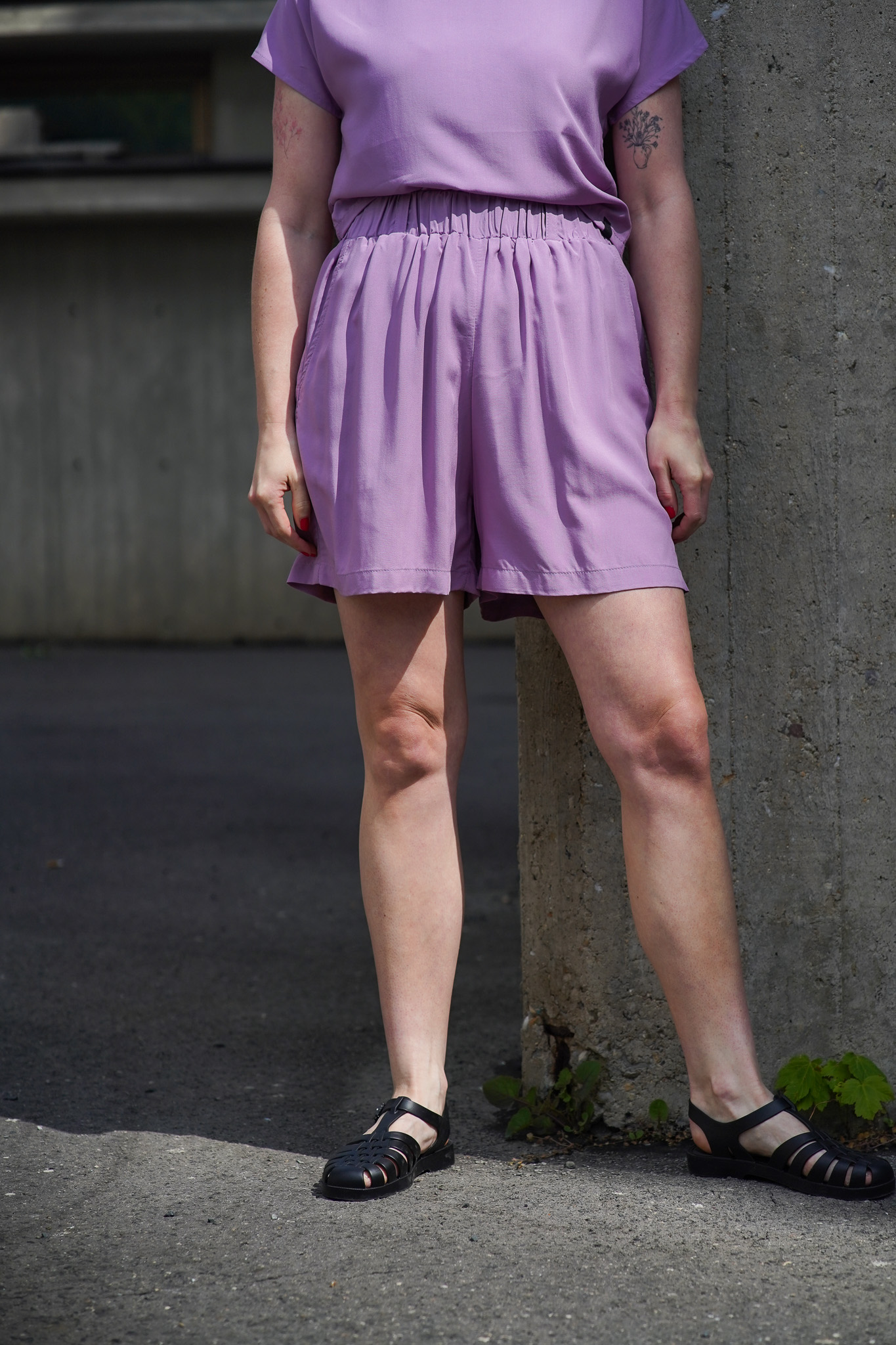 Šortky Lilac - foto 10